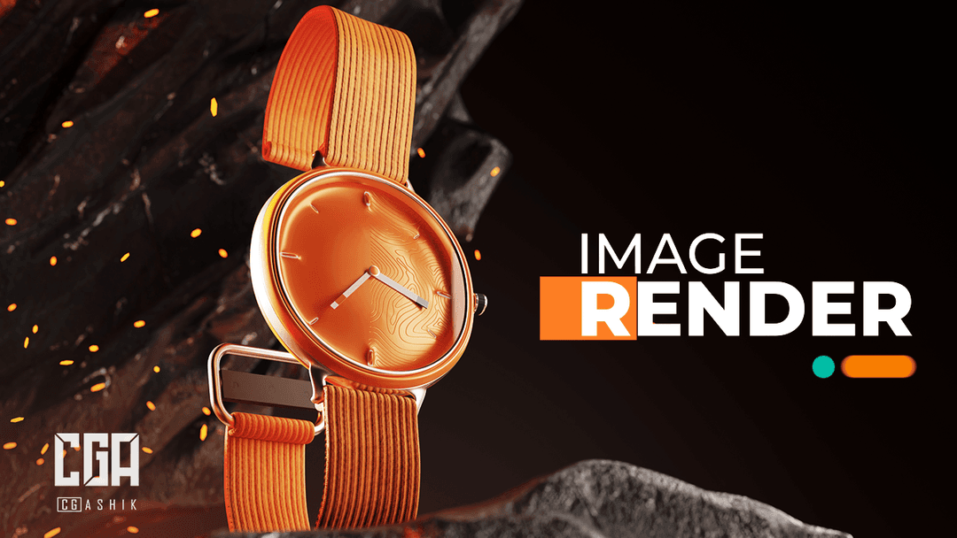 3D Watch Render